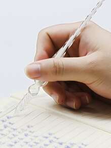 1 pieza Pluma de la inmersión transparente - transparente - Ver 7