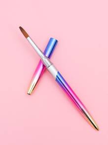 美甲刷,指甲繪圖筆,1入組漸層美甲筆刷,指甲設計刷,繪畫繪畫指甲工具,適用於家庭使用和專業美甲沙龍 - 彩色 - 查看 2