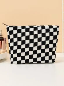 1 chiếc túi xách tay vải nhung kẻ caro đen trắng cầm tay dung tích lớn du lịch cổ điển hình lục giác túi đựng đồ trang điểm cho nữ túi đựng đồ trang điểm cho bé gái túi đựng đồ trang điểm túi đựng đồ chăm sóc da túi đựng đồ vệ sinh cá nhân hình khối đóng gói, đồ dùng thiết yếu khi đi du lịch đồ dùng thiết yếu khi ở ký túc xá, quà tặng phù dâu đám cưới, quà tặng cho mẹ, quà tặng sinh nhật, quà tặng cho bạn bè và giáo viên, đồ trang trí nhà cửa hộp đựng đồ trang điểm hộp đựng đồ trang điểm, túi đựng đồ trang điểm, túi đựng đồ trang điểm, túi đựng đồ trang điểm, túi đựng mỹ phẩm, hộp đựng đồ trang điểm, du lịch, túi đựng đồ trang điểm, túi, bàn trang điểm, túi đựng đồ trang điểm, đồ dùng thiết yếu khi đi du lịch, túi đựng đồ trang điểm, túi, đồ dùng thiết yếu khi đi du lịch, phụ kiện trang điểm, túi đựng đồ trang điểm nhỏ, túi đựng đồ trang điểm, túi đựng mỹ phẩm, đồ dùng thiết yếu khi đi du lịch, dung tích lớn, túi đựng đồ trang điểm lớn - Đen và trắng - Xem 6