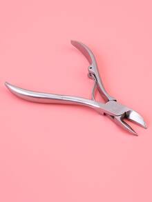 1 pieza Cortador de uñas de acero inoxidable - Plateado - Ver 2