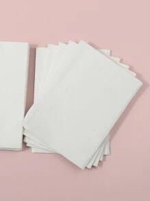 125pcs White Waterproof Nail Tips Art Table Towels Mat Nail Tips Art Paper Disposable Foldable Nail Table Mat Nail Tips Art Waterproof Pad For Salon Practice Manicure,Nail Supplies,Nail Tools,Nail Art Tools,Back To School,Nails,Nail Tools For Press On Nails - White - View 2