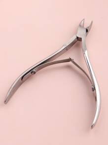 FULL BEAUTY 1入組不銹鋼銀指甲刀適用於厚指甲和向內生長趾甲片脚趾甲修建工具適合男士女士老年人鋒利曲綫專業修腳工具 - 銀色 - 查看 4