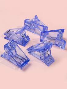 5 Cái Kẹp Đầu Móng Tay Màu Xanh Dương Để Xây Dựng Nhanh Dạng Móng Polygel Kẹp Móng Tay Cho Móng Tay Polygel Mở Rộng Móng Tay Đèn LED UV Builder Kẹp Làm Móng Dụng Cụ Làm Móng Cho Phụ Nữ - Màu xanh lam - Xem 5