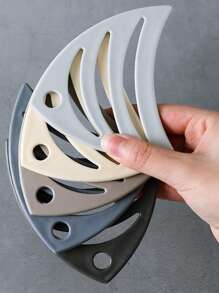 5pcs/set Silicone Coaster, Creative Fish Design Insulation Pad For Home - Multicolor - View 3