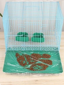 10 piezas Bolsa de heces de mascota desechable - Blanco - Ver 1