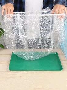 10 piezas Bolsa de heces de mascota desechable - Blanco - Ver 2