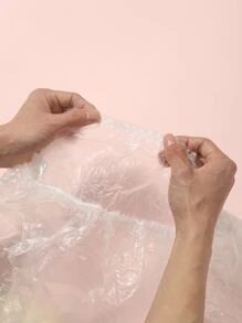 10 piezas Bolsa de heces de mascota desechable - Blanco - Ver 6