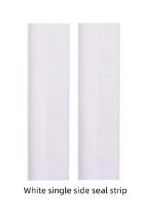 1pc Plastic Sealing Strip, White Windproof Dust-proof Sealing Tape For Door, Window - White - View 3