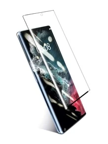 2pcs HD Screen Protection Tempered Film Compatible With Samsung - Clear - View 2