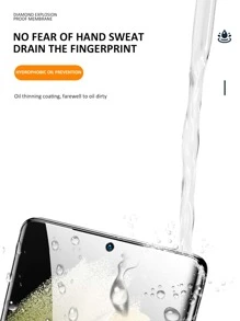 2pcs HD Screen Protection Tempered Film Compatible With Samsung - Clear - View 6