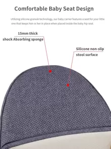 Multifunctional All Seasons Baby Carrier With Waist Stool