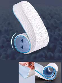 2入組素色鞋墊白色中性配件適用於鞋 - 灰色 - 查看 6