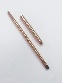 美甲繪圖筆 1支 金屬手柄 6mm 3D圓頭美甲筆刷 美甲設計繪圖筆 繪畫美甲工具 適用居家使用與專業美甲沙龍 - 金色 - 查看 1