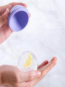 1pc Plastic Ice Bar Mould, Minimalist Solid Color Ice Mould For Kitchen And Bar - Purple - View 1