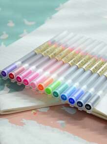 12pcs Gel Pen Set - Multicolor - View 4