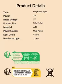 Foco LED Cálido BASIC LIVING - Amarillo - Ver 6