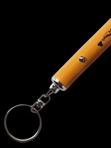 1pc Electric Laser Pointer Pet Toy - Yellow - View 4