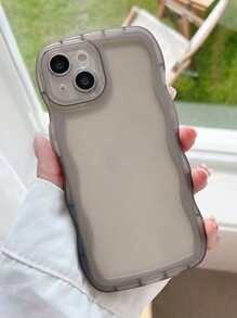 Clear Phone Case - Grey - View 3