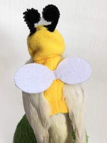 1pc Bee Design Parrot Costume - Yellow - View 2