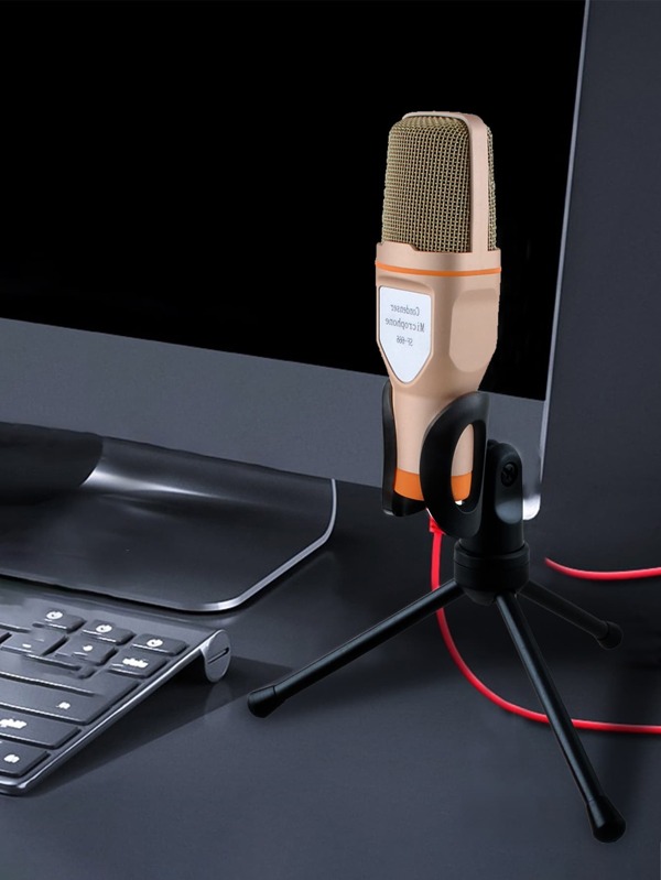 1pc 3.5mm Jack Noise Reduction Computer Microphone SHEIN USA