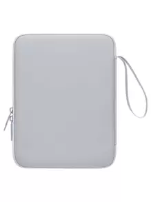 غلاف وحقيبة حمل لأجهزة تابلت 10.9 بوصة، متوافق مع جهاز iPad Pro M2/M1، Surface Pro 10.3 بوصة X/9/8/7/6، بجيوب للإكسسوارات (10.9 بوصة، بي يو - رمادي)
