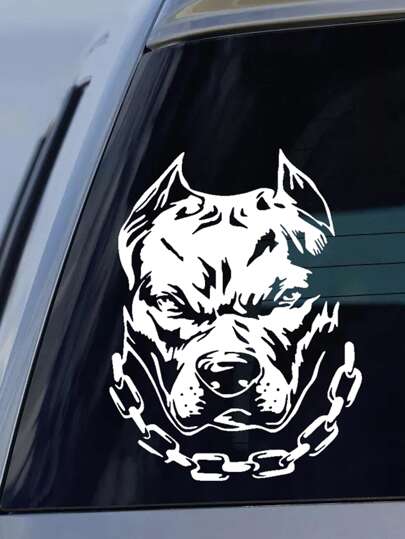 1pc Dog Pattern Car Sticker