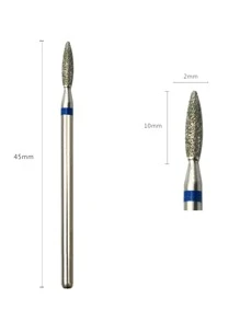 hytoos 1pc Rhinestone Nail Drill Bit 3/32" Rotary Burr Manicure Cutters Pedicure Tools Electric Drill Accessories - Multicolor - View 3