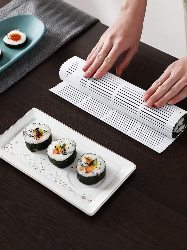 Tappetino per sushi in bambù, set di 2, Sushi Maker, 24 x 24 cm - Elettronica, Tecnologia e Tendenze
