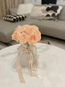 1 pièce Vase en verre à motif glaciaire transparent, vase à fleurs Ins, vase en verre vintage en gros pour fleurs fraîches, bambou chanceux hydroponique, vase en verre de style nordique. Convient pour la ferme, le salon, la salle à manger, le dessus de table, la bibliothèque, la décoration de centre de table, la décoration d'intérieur, le vase, le centre de table, la décoration de table, chef-d'œuvre de décoration d'intérieur, vase en verre transparent, vase à fleurs de décoration d'intérieur, décoration de chambre, décoration de table de salle à manger.