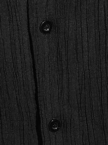 Manfinity Homme 男士鬆身純色翻領襯衫