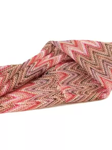 1pc Women Chevron Pattern Boho Hair Band, For Daily Life - Multicolor - View 5