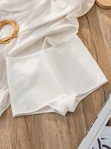 3入組素色平角內褲 - 彩色 - 查看 4