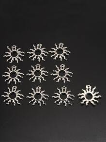 10pcs/set Alloy Sun DIY Pendant