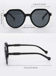 優雅3對幾何框架時尚太陽眼鏡 - 彩色 - 查看 6