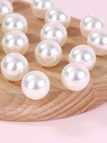 20pcs/set Faux Pearl DIY Jewelry Accessory - Apricot - View 2
