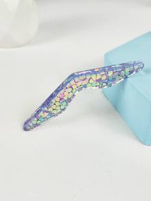 1pc Sequin Decor Book Page Holder - Purple - View 5