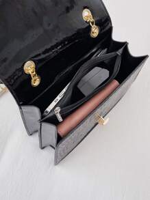 Túi vai Chuỗi - màu đen - Xem 4