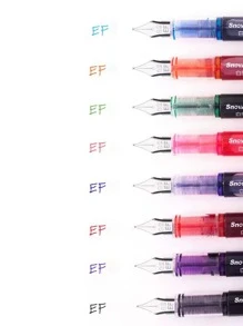 8pcs Style Colored Neutral Pens For Exam, Drawing, Bullet Journaling - Multicolor - View 7