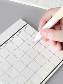 A To-Do List Planner Notebook With Memo Pad, Tear Off Pages, Monthly And Weekly Plans, Sticky Notes And Memo Sheet - Multicolor - View 7