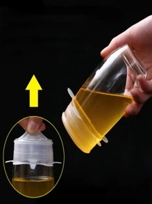 6件套可重複使用矽膠食品罩簡約透明圓形多功能食品罩適用於水果杯子碗 - 白色 - 查看 4