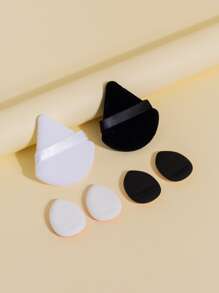 6pcs Makeup Puff,Dry & Wet Use for Powder Cream and Liquid,Cosmetic Foundation Blender Beauty Sponge,easy to use,for Women Girls - Multicolor - View 4