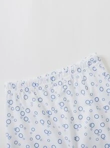 SHEIN 嬰兒3入組泡泡和鯊魚印花短褲 - 彩色 - 查看 5