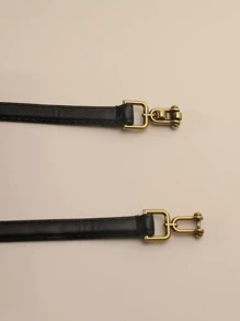 Street 1 件女士几何扣装饰时尚腰带夏季、秋季、万圣节