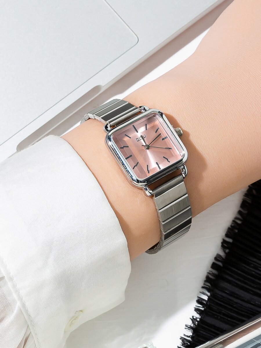 Square Pointer Quartz Watch As A Gift For Students Returning To School