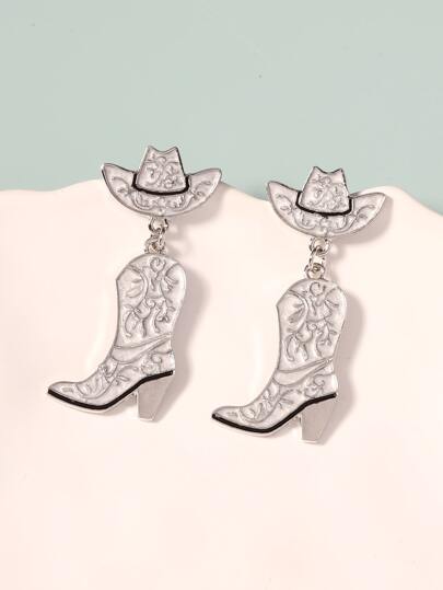 靴子耳墜