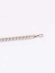 30mm Advanced Aluminum Make Chain Exceed Light Weight Bags Parts DIY Handles Accessory Handbag Strap - Silver - View 4