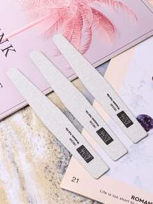 FULL BEAUTY 10pcs 180/240 Grit Nail File - White - View 3