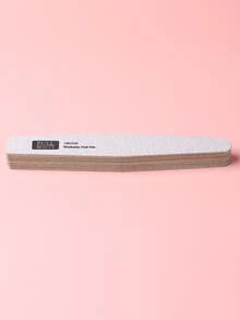 FULL BEAUTY 10pcs 180/240 Grit Nail File - White - View 4