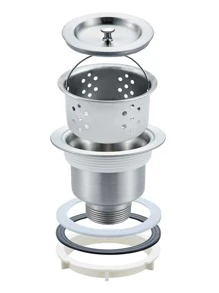 1入組不銹鋼排水塞浴用經典浴缸水塞