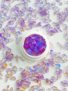 1 hộp trang trí nghệ thuật móng tay hình học - Màu tím - Xem 2